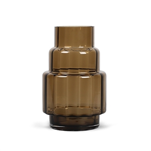 Ro-Kollektion Hurricane Reflections Bo. 69 Vase/Kerzenständer Sepiabraun