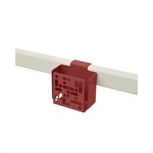 Pedestal Box Halterung Brennendes Rot