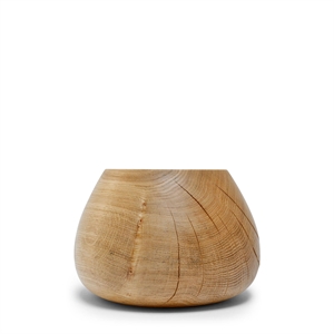 Ro Collection Schale aus Eichenstück, breit, Nr. 30, natur