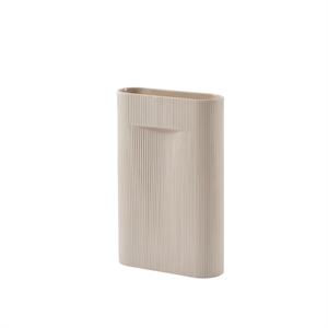 Muuto Ridge Vase / H: 48,5 cm Beige
