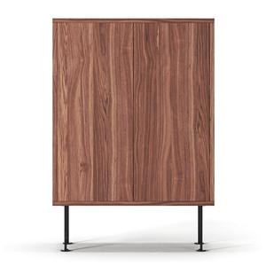 Decotique Vogue 64 Schrank Walnuss/ Schwarz