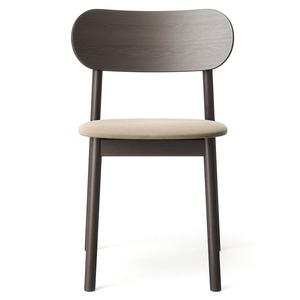 Decotique Elephant Esszimmerstuhl, dunkle Eiche/ Beige Samt