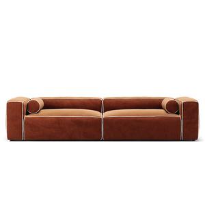 Decotique Grand Hue 4-Sitzer Sofa Mondweiß/ Kupfer