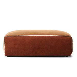 Decotique Grand Hue Fußhocker Mondweiß/ Kupfer