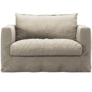 Decotique Bezug für Le Grand Air Nou Love Seat Leinen Naturblond