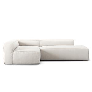 Decotique Grand 3-Sitzer Lounge Sofa Open End Rechts Steam/ Weiß