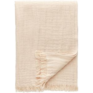 Decotique Crinkle Tagesdecke 130x170 Natur