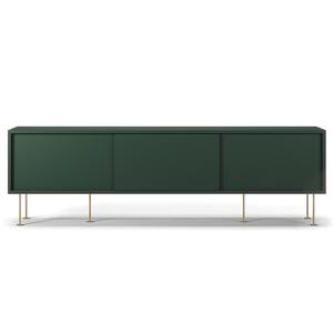 Decotique Vogue TV-Bank mit Beinen 180 Grün/ Messing