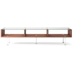 Decotique Vogue Couchtisch 45x165 Walnuss/Weiß