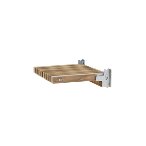 Fritz Hansen Skagerak Kollektion Cutter Hocker Wandmontage Teakholz