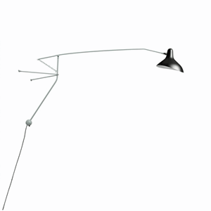 Schottlander Mantis BS2 Grau-Grün und Schwarz Wandleuchte