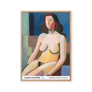 Peléton Sitzendes Weibliches Modell, 1942 70x100 Poster