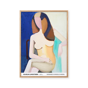 Peléton Sitzendes Weibliches Modell, 1952 70x100 Poster