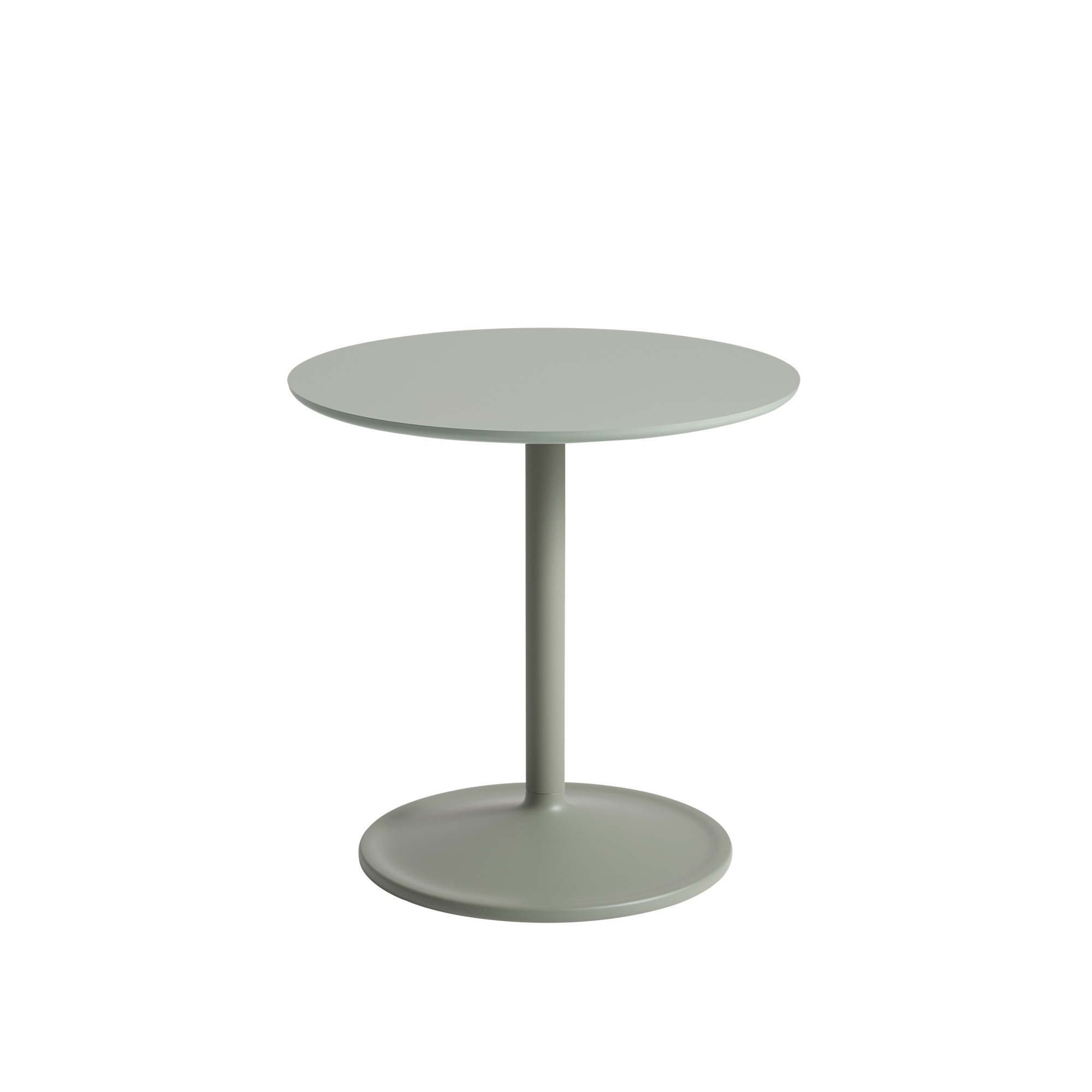 Muuto Soft Couchtisch - Ø48cm H48 cm - Staubiges Grün