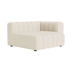 NORR11 Studio Lounge Große Kurze Armlehne für Sofa Links Barnum 24