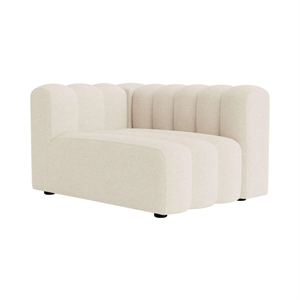 NORR11 Studio Lounge Kleine Armlehne für Sofa Links Barnum 24