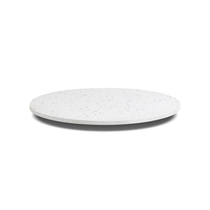 TipToe Tischplatte 80 Cm, Recycelter Kunststoff , Weiß