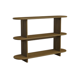 We Do Wood Tesa Bücherregal, Geräucherte Kiefer