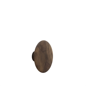 Muuto Dots Haken Holz Walnuss Ø13 cm
