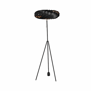 Tom Rossau TR5 Stehlampe Schwarz Mittel