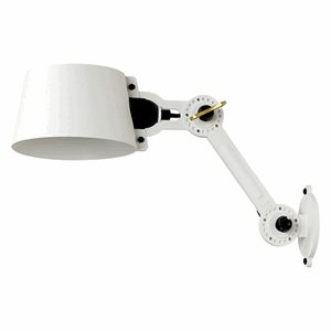 Tonone Bolt Wandlampe, seitliche Montage, Klein, Reines Weiß