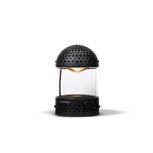 Transparent Lichtlautsprecher Schwarz