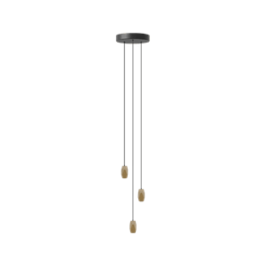 Umage Brighter Days Hexa Pendelleuchte mit Cluster 3 Messing