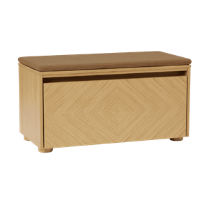 Umage Hideaway Grid Schrank mit Tür und Regal Eiche/Zuckerbraun