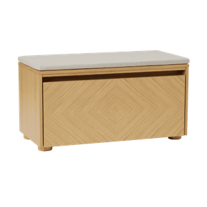 Umage Hideaway Grid Schrank mit Tür und Regal Eiche/Weiß Sand