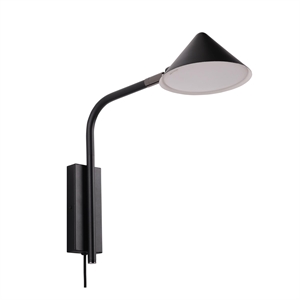 Watt & Veke Kuro Wandlampe Schwarz