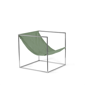 Valerie Object Solo Seat Sessel Edelstahl/ Grün