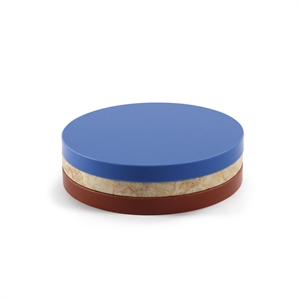 Valerie Object Three Circles Untersetzer Blau/ Stein/ Dunkelrot