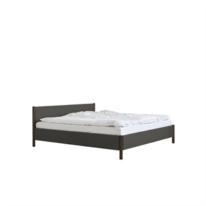 Rye Sleep Veng Bettgestell 150x200 Grau/ Räuchereiche