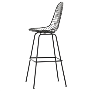 Vitra Eames Wire Barhocker Hoch Schwarz