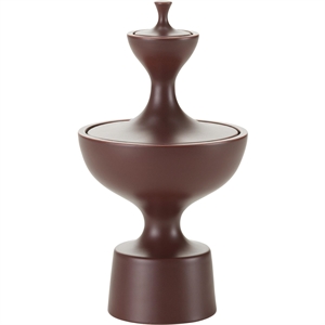 Vitra Ceramic Container No.1 Bowl Dark Aubergine