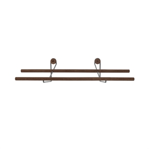 Wir stellen Schuhregale aus Holz her, Klein , Eiche/ Schwarz